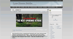 Desktop Screenshot of lyme-disease.halifaxhrm.com